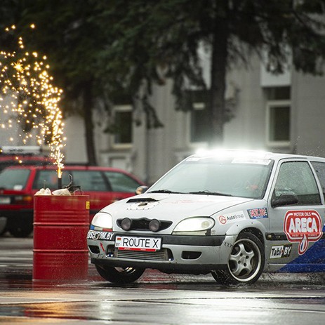 НЕПОВТОРИМОЕ выступление Артура Амбарцумяна (Route X) на финале кубка #ADT Gymkhana Battle в Минске!