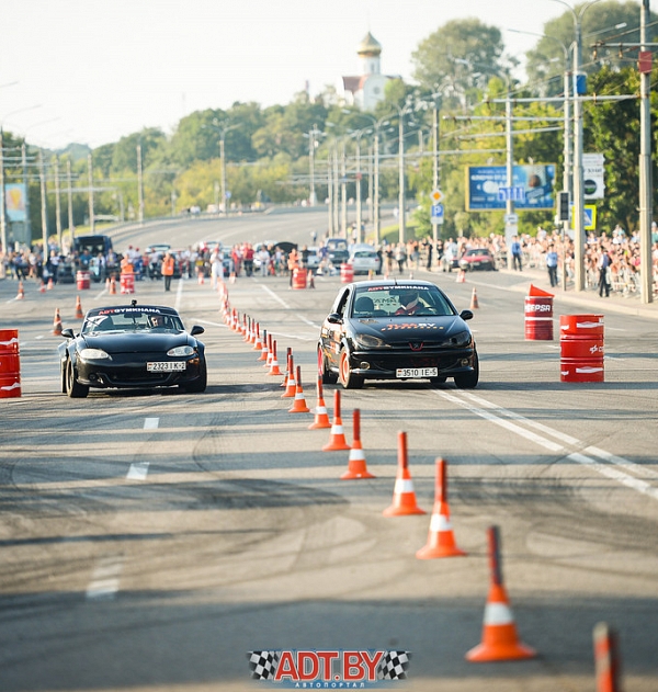 Третий этап кубка «Gymkhana Battle» прошел в Могилеве